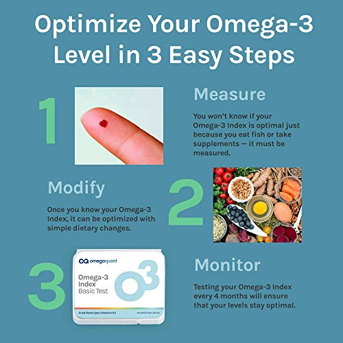 Omega Quant Omega3 Index Basic Test Kit Original Omega3 Test Kit