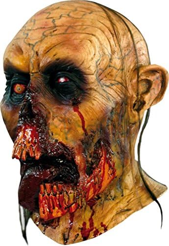 Bloody Zombie Tongue Adult Latex Face Mask
