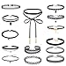 Prohouse Womens Black Velvet Choker Necklace for Women Girls Lace Choker Gothic Tattoo Necklaces
