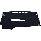 ApplianPar Black Dashmat Cover Sunshield Sun Shade Carpet for Toyota | for Toyota Prius 2010-2015