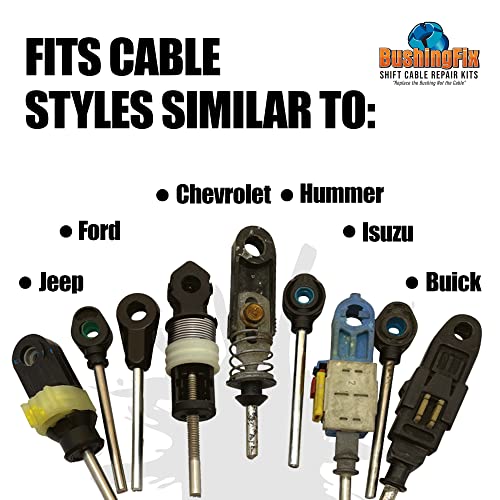 BushingFix Si2Kit Automatic Transmission Shift Cable Bushing Repair