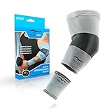 Flex Evo Elbow Compression Sleeve & Free Wristband - Recovery Brace For Joint Pain Relief, Tendonitis, Bursitis, Tennis & Golfers Elbow Treatment - Firm Support For Any Activity!
