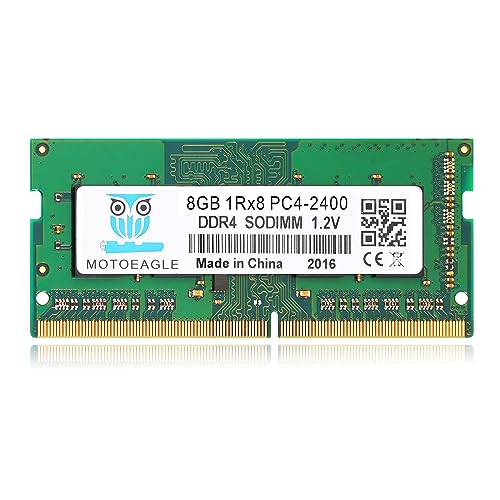 8GB DDR4 2400 MHz SODIMM 1RX8 PC4-19200 (PC4-2400T) CL17 Non-ECC Laptop RAM Arbeitsspeicher