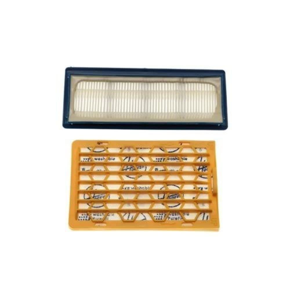 Hoover U63 Kit Pre Motor Filter And Hepa Exhaust Filter, Extra Filtering, Original Accessory And Spare Part, Compatible With Hoover Capture Bagged Cylinder Vacuum Cleaner