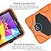 Samsung Galaxy Tab A 7.0 Case(SM-T280),Slim Heavy Duty Shockproof Rugged Case High Impact Resistant Defender Full Body Protective Cover with Screen Protector