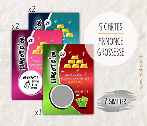Fournitures De Bureau Cartes Annonce Bebe Originale Annonce Grossesse Grands Parents Jeu A Gratter Ref 139 Bebe En Route Annonce Papi Mamie Enceinte Lot De 5 Cartes Produits Handmade Lemoncitylive Com