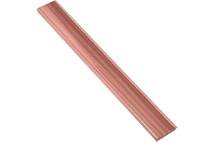 DIHZOKS Copper 110 Flat Bar 1/4" x 2" x 6" Long, 6mm x 50mm x 152mm Copper Bus Bar Stock