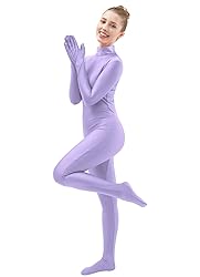 Ensnovo Womens One Piece Full Body Spandex Skin