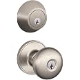 Manopola Porta Dexter Schlage Stratus JH59 STR 619 - Nichel Satinato - Nuova (Seconda Scelta)