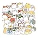 MOLNESO 40 Pieces Waterproof Hamster Vinyl Stickers for Kids Craft, Laptop, Water Bottles, Fridge, Daily Planner, Scrapbook
