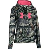 Under Armour Big Logo Hoody - Women's Mossy Oak Treestand / Desert Sand / Fury Large