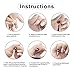 Fanme Halloween Nail Stickers 3D Nail Art Tattoo Decals DIY Nail Art Decoration Self-adhesive Tip Stickers 4Sheets (Halloween)
