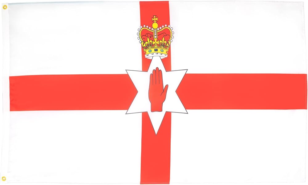 AZ FLAG Northern Ireland Flag Large 5x8 ft 100D Polyester with Grommets