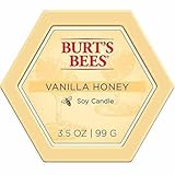 Burt's Bees Vanilla Honey Soy Candle, 3.5 oz