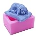 Monqui Dog Puppy Silicone Soap Molds Candle Molds Art Craft Molds Resin Molds