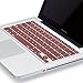 Kuzy Pro Keyboard Cover 2023 2022 14 inch A2779 A2442-16 inch A2780 A2485 M1 Silicone Cover Skin, Brown
