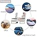 Ohderii Airplane Footrest - Travel Accessories - Portable Foot Rest Flight Carry-On Feet Rest Office Feet Rest Adjustable Under Desk Foot Hammock, Tested and Proven to Prevent Swelling and Soreness