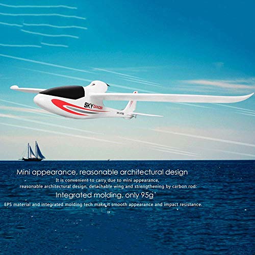 WEHOLY Toy Model Electric Glider 2,4 GHz Simulation Hubschrauber Navigation Modell Flugzeug Toy Long Flight Charging… – Bild 6