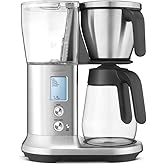 Breville The Precision Brewer Glass Coffee Maker with Glass Carafe, Brushed Stainless Steel, BDC400BSS