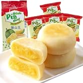 Durian-flavored sweet pastries, soft and chewy texture, a filling breakfast option, 300g/pack, individually wrapped. (1bag)