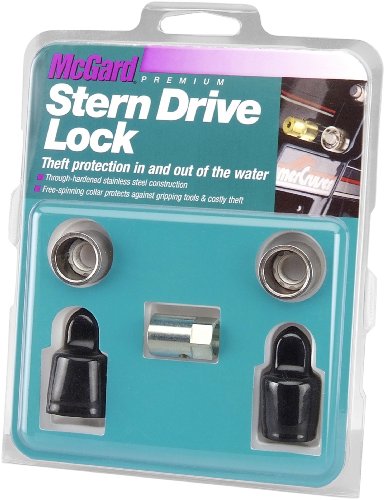 McGard 74023 Marine Twin Stern Drive Lock Set (1/2″- 20 Thread Size) – TRS – Set of 2