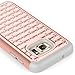 RANZ SAMS7-SPFPD- Galaxy S7 Case, Spot Diamond Studded Bling Crystal Rhinestone, Dual Layer Hybrid Cover, Silicone Rubber Skin Hard Case - Grey/Rose Gold