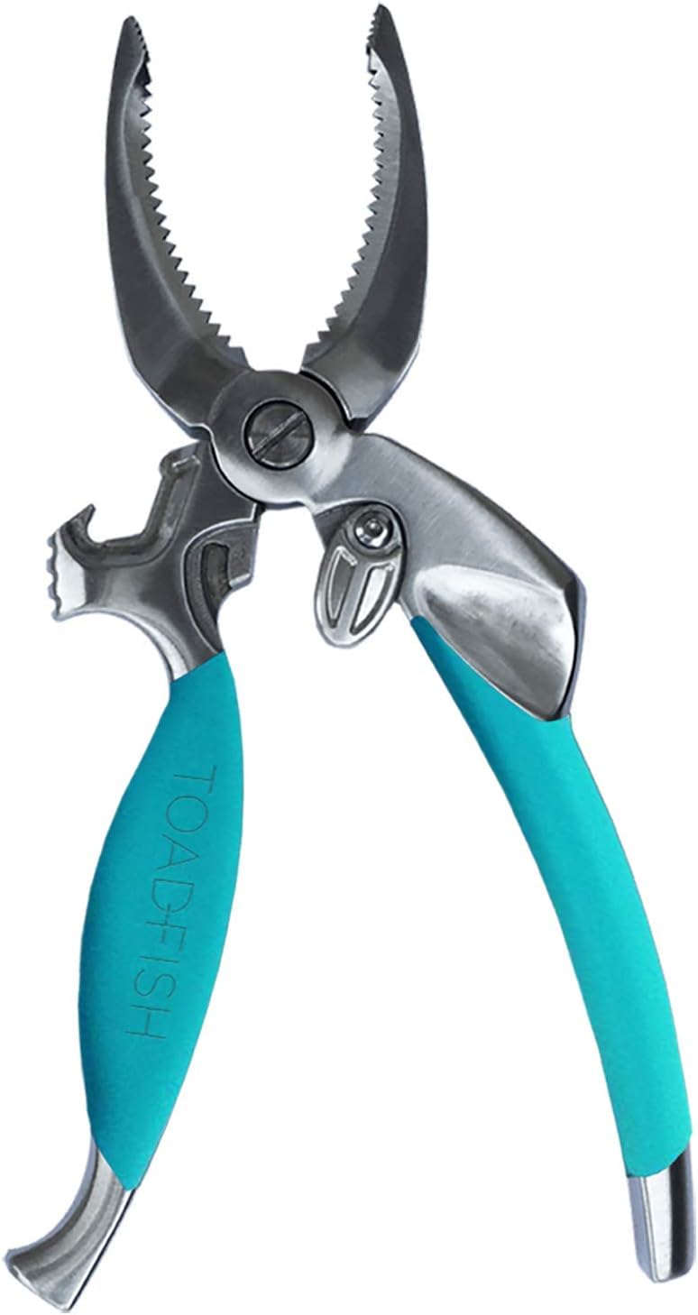 Coastal Kitchen Collection - Includes Crab Cracker, Shrimp Deveiner, and Oyster Knife – by Toadfish Outfitters: Kitchen & Dining