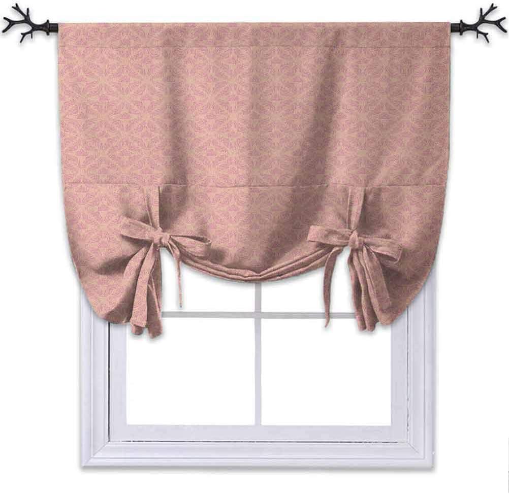 YUAZHOQI - Cortina de cenefa con fondo abstracto con paleta de colores