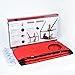 YIAN BABY Cat Window Perch Hammock With Upgraded Version 4 Big Suction Cups Holds Up To 35lbs Pets Flexible Durable Pet Cat Seat Bed Perch (Red, Double)