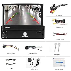 Android 10.1 Car Stereo with GPS WiFi, Single Din