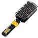Torino Pro Medium Hard Wave Brush By Brush king - #1560 - Rubber grip Vertical Brush - 9 rows - 360 Wave brushes - Great For connections and Wolfing