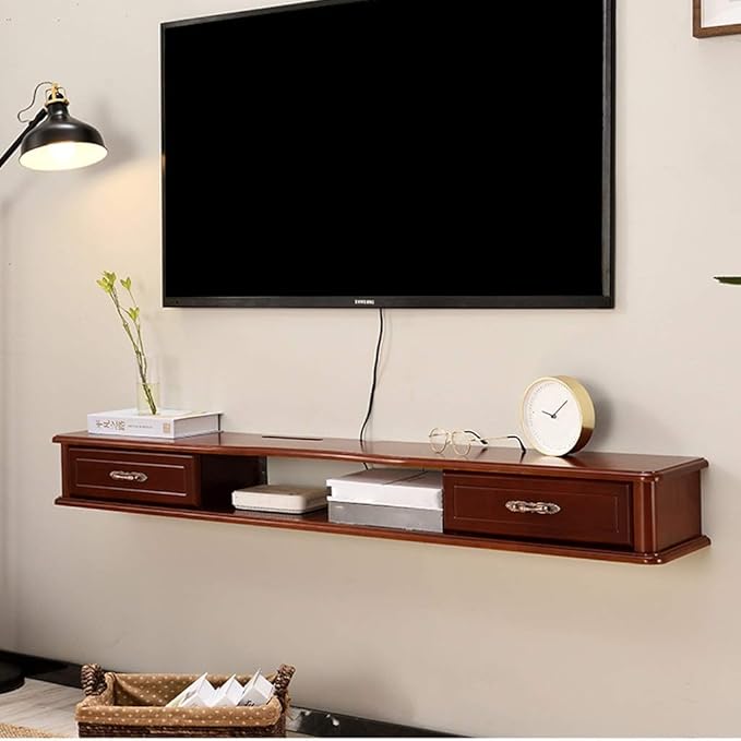 Set top box Router DVD player shelf Wallmounted TV Amazon.co.uk