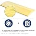 Sleeping Pillow for Back Pain,Soft Memory Foam Lumabr Support Cushion for Side and Back Sleeper, Therapeutic Body Pillow for Sciatica Leg Hip Pregnancy and Joint Pain