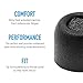 Comply TrueGrip Pro Memory Foam Tips for Samsung Galaxy Buds True Wireless Earbuds - Secure Fit Tips with TechDefender Made from Comfortable Memory Foam - 3 Pairs (Medium/Large)