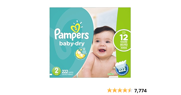amazon pampers baby dry