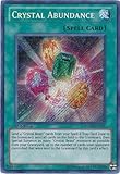 Yu-Gi-Oh! - Crystal Abundance (RYMP-EN051) - Ra Yellow Mega-Pack - 1st Edition - Secret Rare