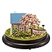 Cuteroom Mini Glassball Dollhouse Miniature DIY Kit Handmade Xmas/Birthday Idea gift Sakura Love