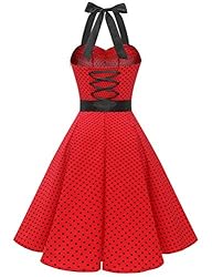 Dressystar Vintage Polka Dot Retro Cocktail Prom
