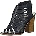 Fergalicious Women's Vibe Heeled Sandal, black, 10 M US