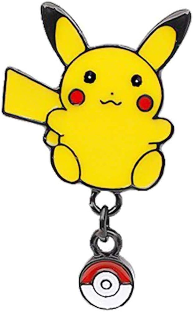 Pocket Monsters Pikachu Metal Brooch Alloy Enamel Anime Cartoon Pin Badge for Coat Suit Shirt Backpack Decoration(H03)