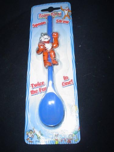 KELLOGGS TONY THE TIGER SPOON STRAW
