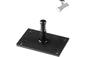 HAHAWALKER Studio Baby Pin Plate Wall Ceiling Mount,2 inch Mini Lighting Wall Holder with 5/8" Stud for Photo Studio Light Stand Flash Accessories…