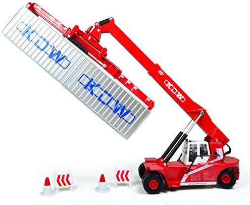 Mini Butterball 1:50 Alloy Die-cast Model Toy Container Reach Stacker Truck for Freight Containers Vehicle Car Model
