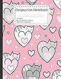 Composition Notebook: Trendy Composition notebook designed and printed on verry high quality and low price . 100 ruled sheets with a standard size ... for study or as a journal or taking notes.