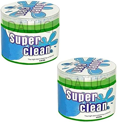 DALUCI Gel Cleaner for Car Interior Dust Cleaner for Keyboard Computer Laptop Home & Office Window Grill Electronics Cleaning Gel (Pack of 2) DALUCI Gel Cleaner for Car Interior Dust Cleaner for Keyboard Computer Laptop Home & Office Window Grill Electronics Cleaning Gel (Pack of 2)