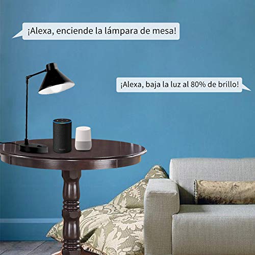 Bombilla-Inteligente-2700K-6500K-Wifi-LED-Bombillas-9W-800LM-Funciona-con-Amazon-Alexa-Echo-Google-Home-Bombilla-blanca-suave-y-blanca-fra-Regulable-No-se-requiere-hub-E27-Anoopsyche-paquete-de-2
