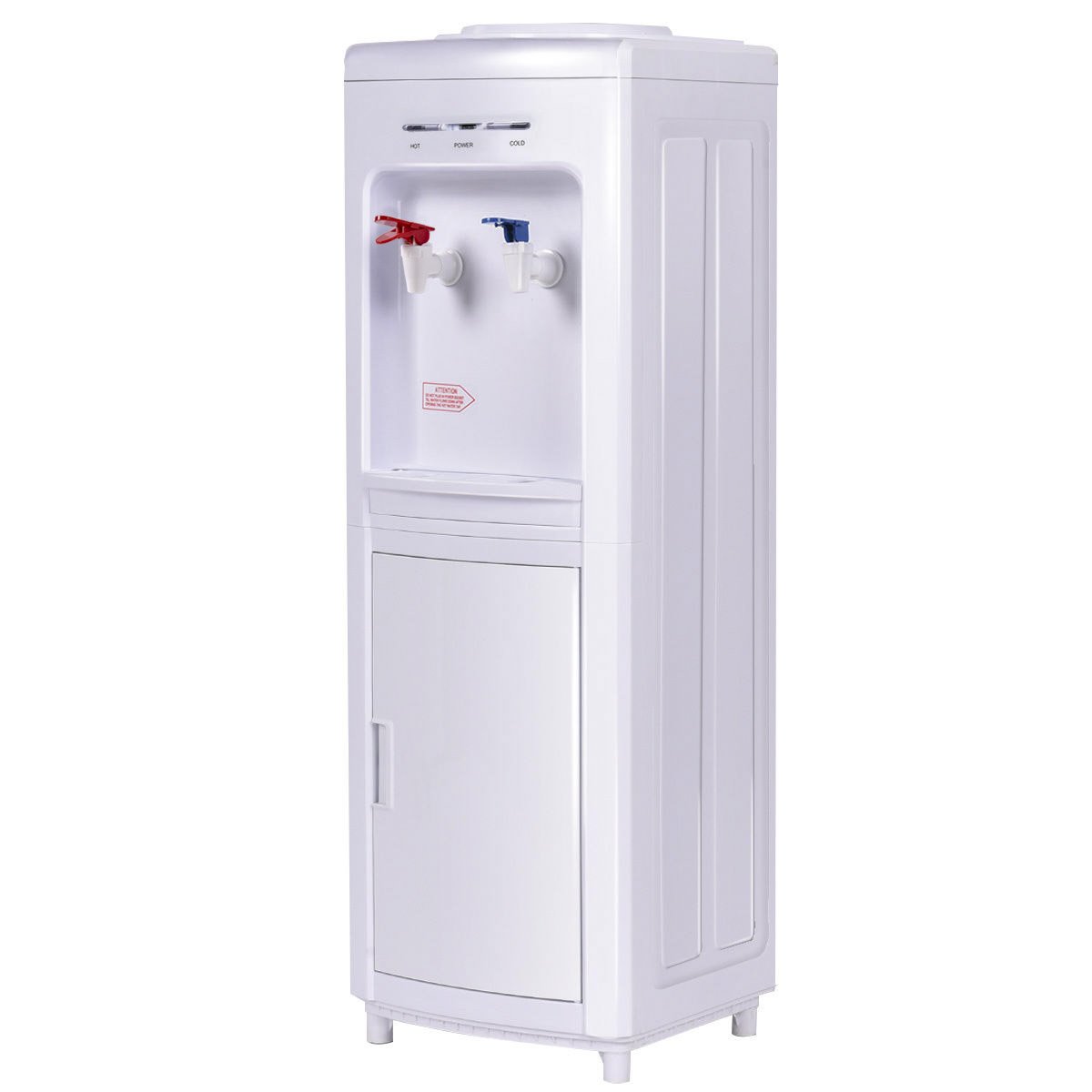Giantex Top Loading Water Cooler Dispenser 5 Gallon Normal Temperature Water And Hot Bottle Load