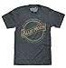 Blue Moon Gold Print Logo Soft Touch Tee-x-large Indigo Black Heather