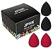JPNK Teardrop Makeup Blender Sponges(Pack of 4, Black&Pink)