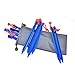 Kungix Tent Stakes Pegs 7” Aluminium Alloy with Reflective Rope 10-Piece (Blue)